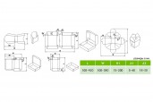 WS-9905D чертежи и размеры упаковок